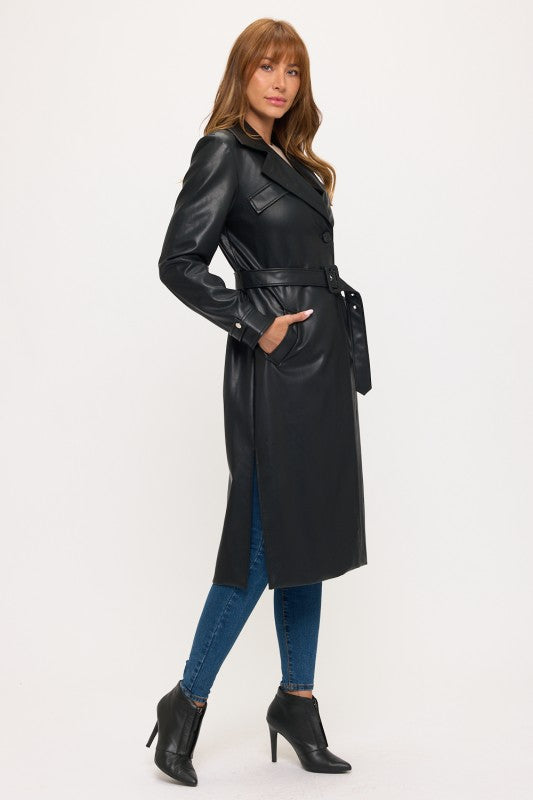 CLALC0100: Boardroom Leather Longline