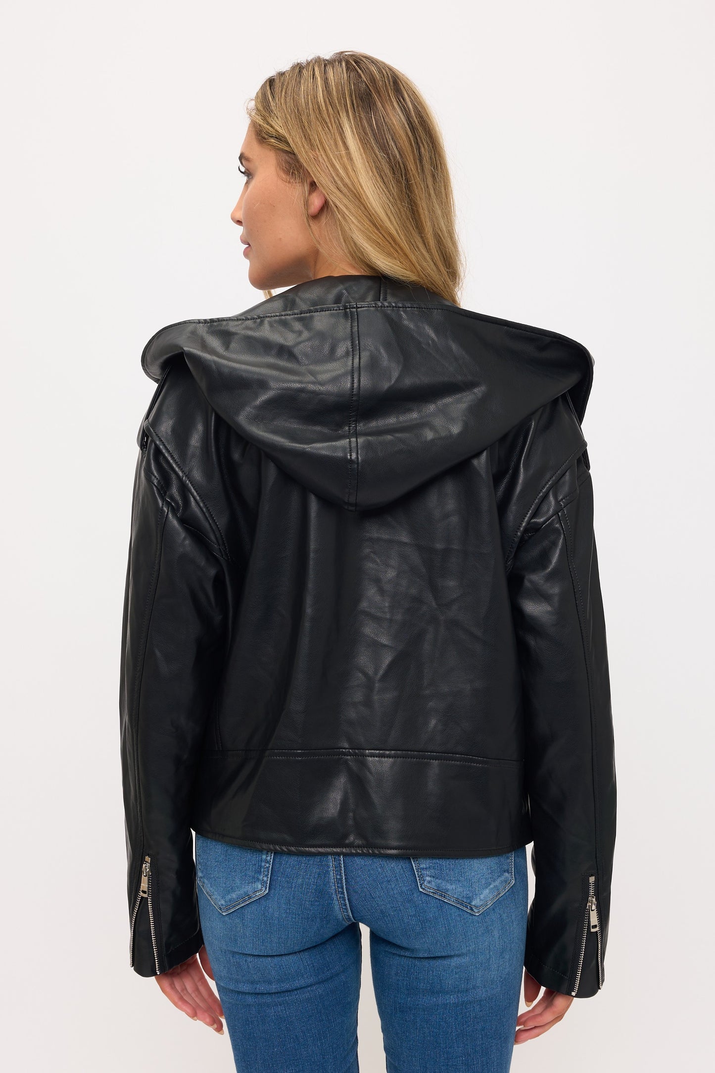 CLALJ0141: The Rogue Hooded Moto Jacket