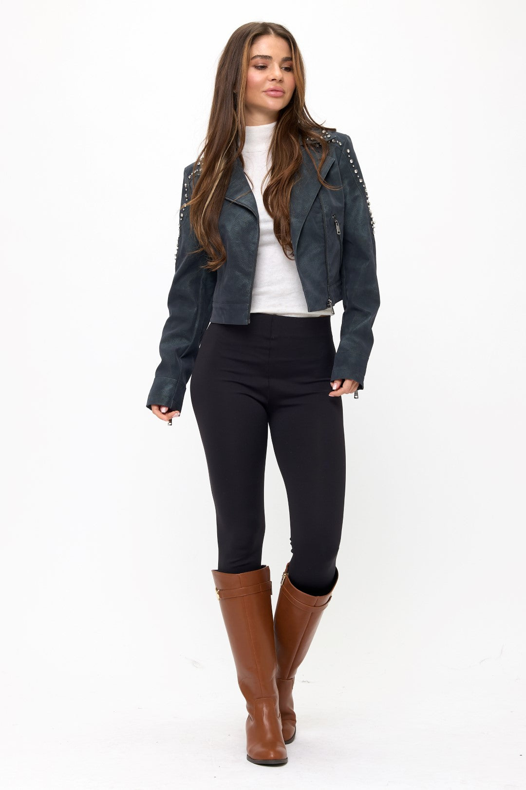 Rodeo Studded Suede Jacket