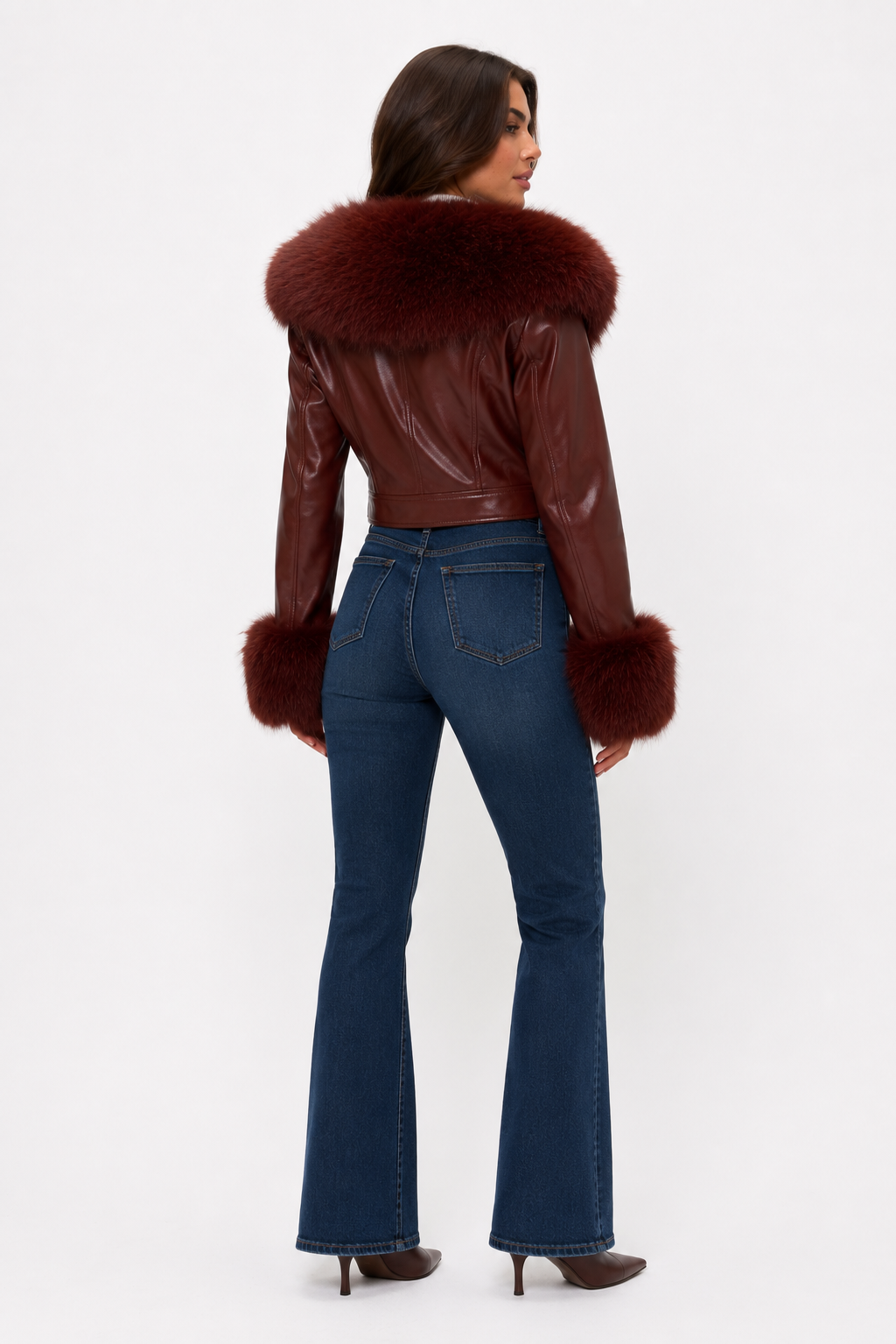 CLALJ0099 - Chantel Fur Trim Jacket