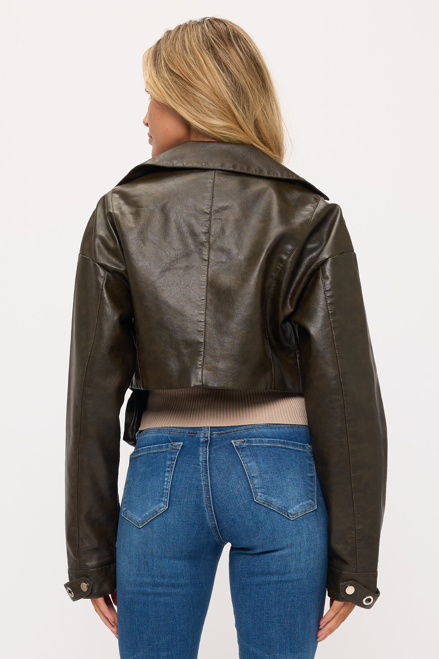 CLALJ0148: Phoenix Edge Studded Bomber Jacket