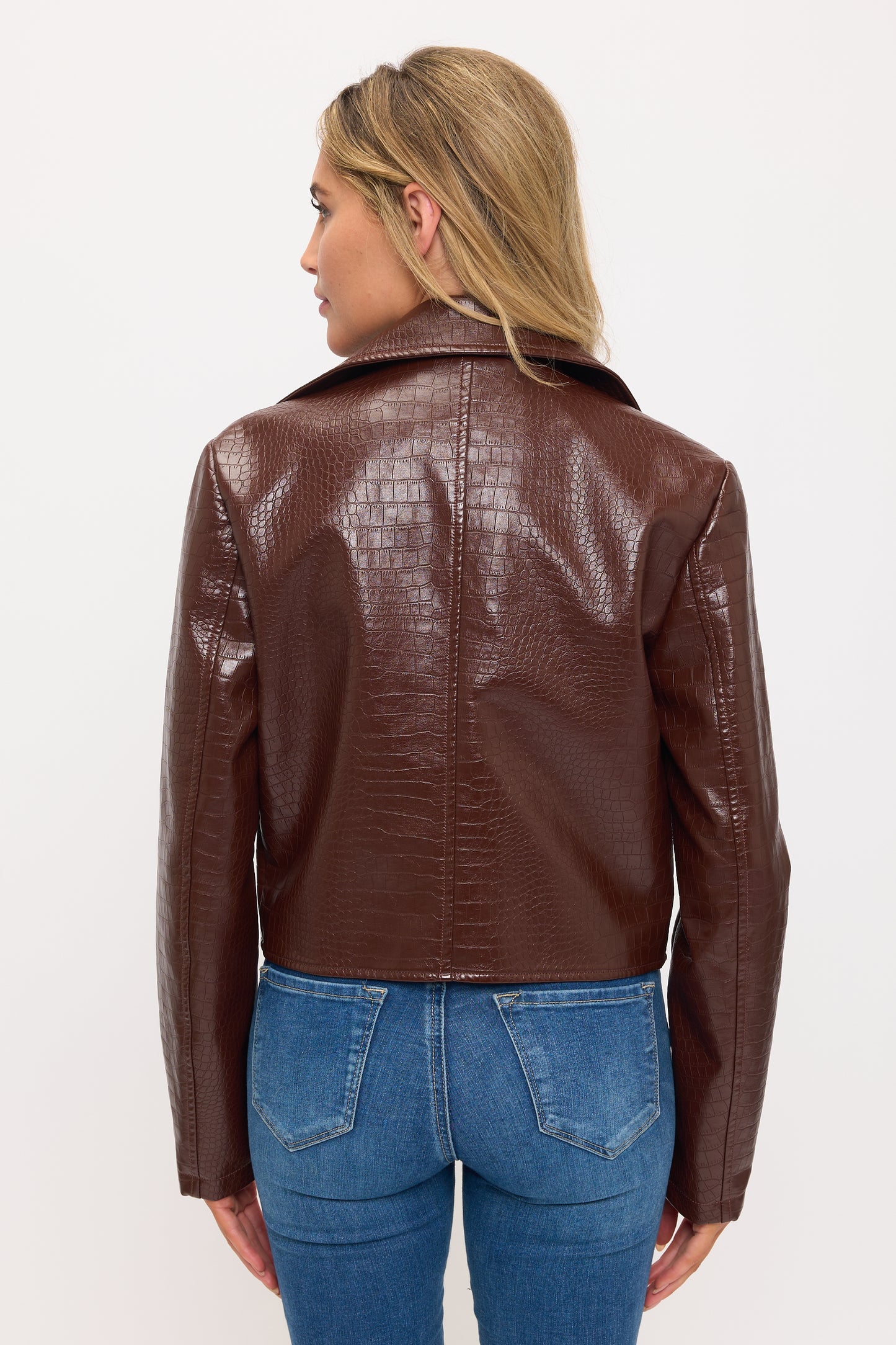 CLALJ0154: Reptilian Rebel Moto Jacket
