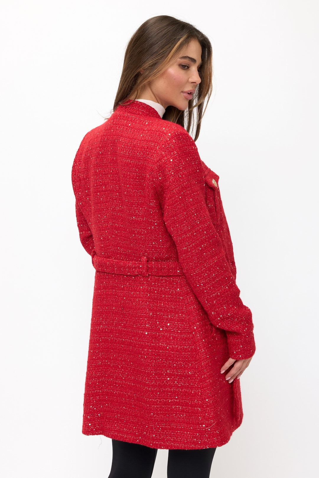 CLATC0024: The Vivienne Tweed Longline Coat