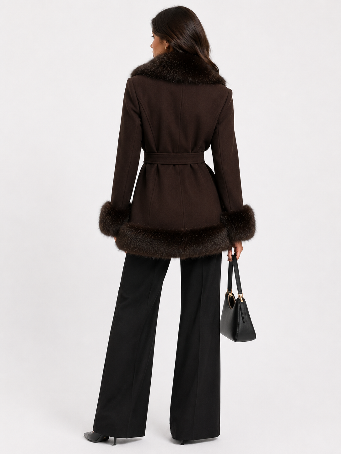 CLAWJ0120 - Monroe Faux Fur Coat