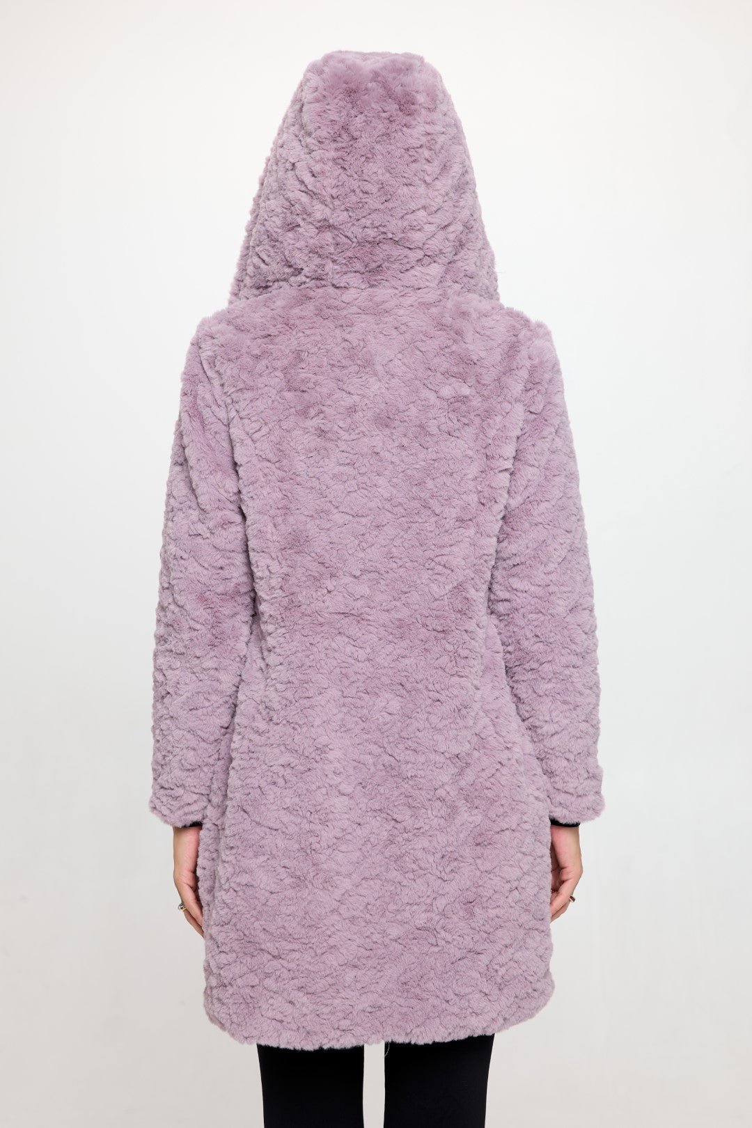 Reverie Hooded Faux Fur Coat