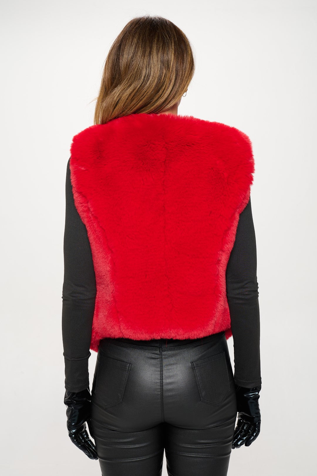 Ruby Luxe Vegan Fur Vest
