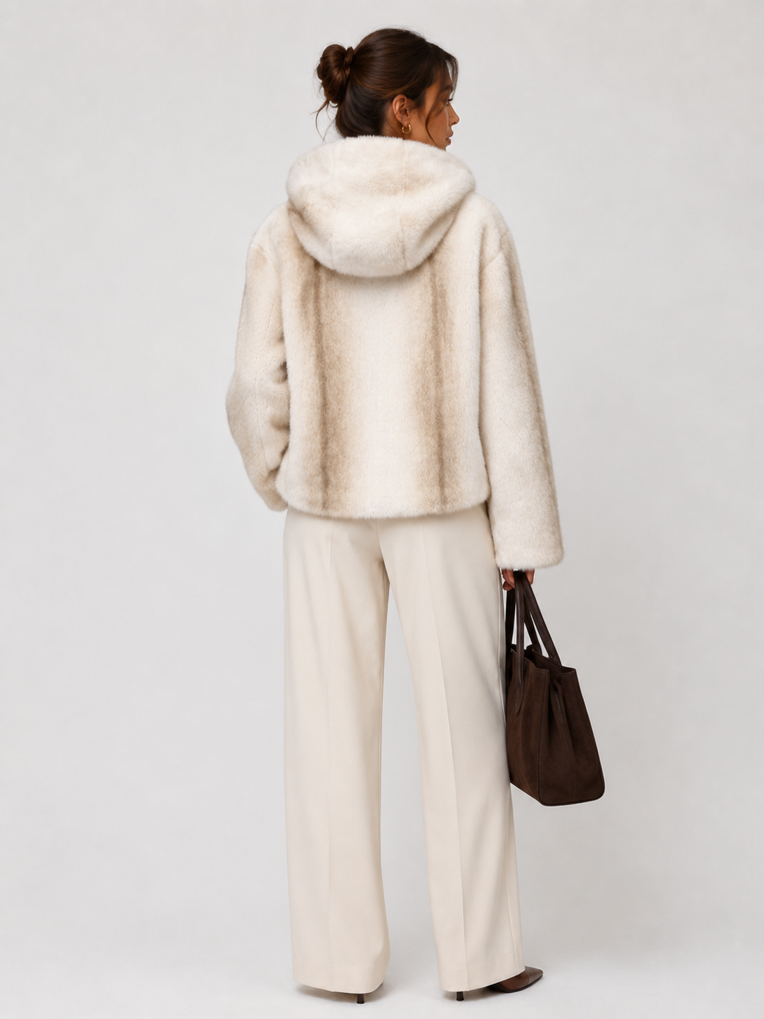 FJ0197: The Winter Luxe Hooded Plush Jacket