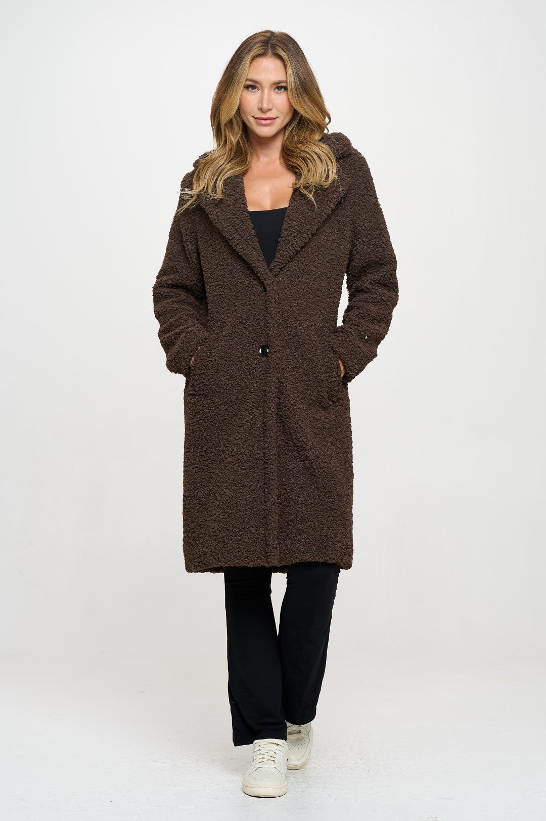 Cloud Comfort Vegan Teddy Coat