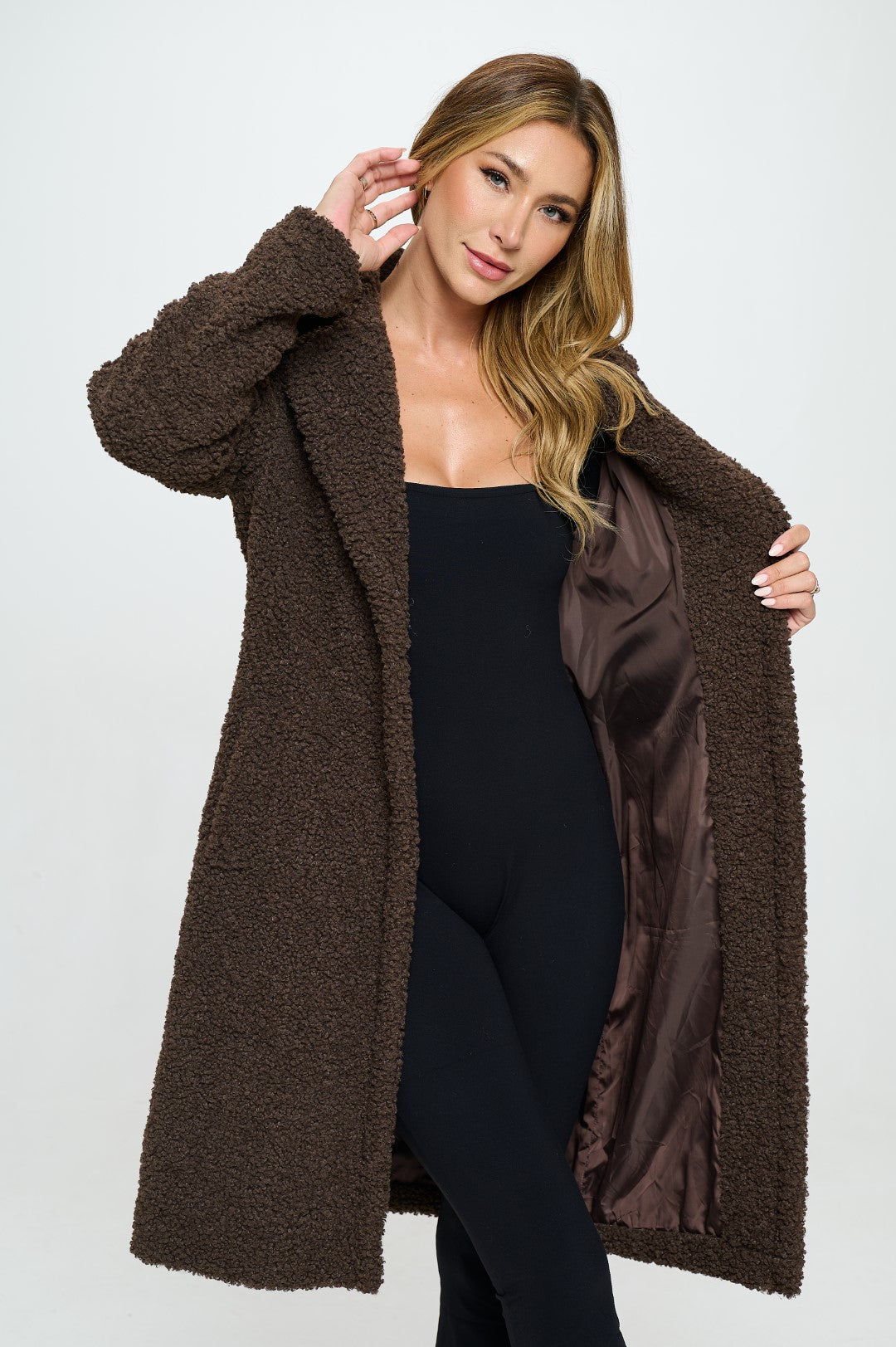 Cloud Comfort Vegan Teddy Coat