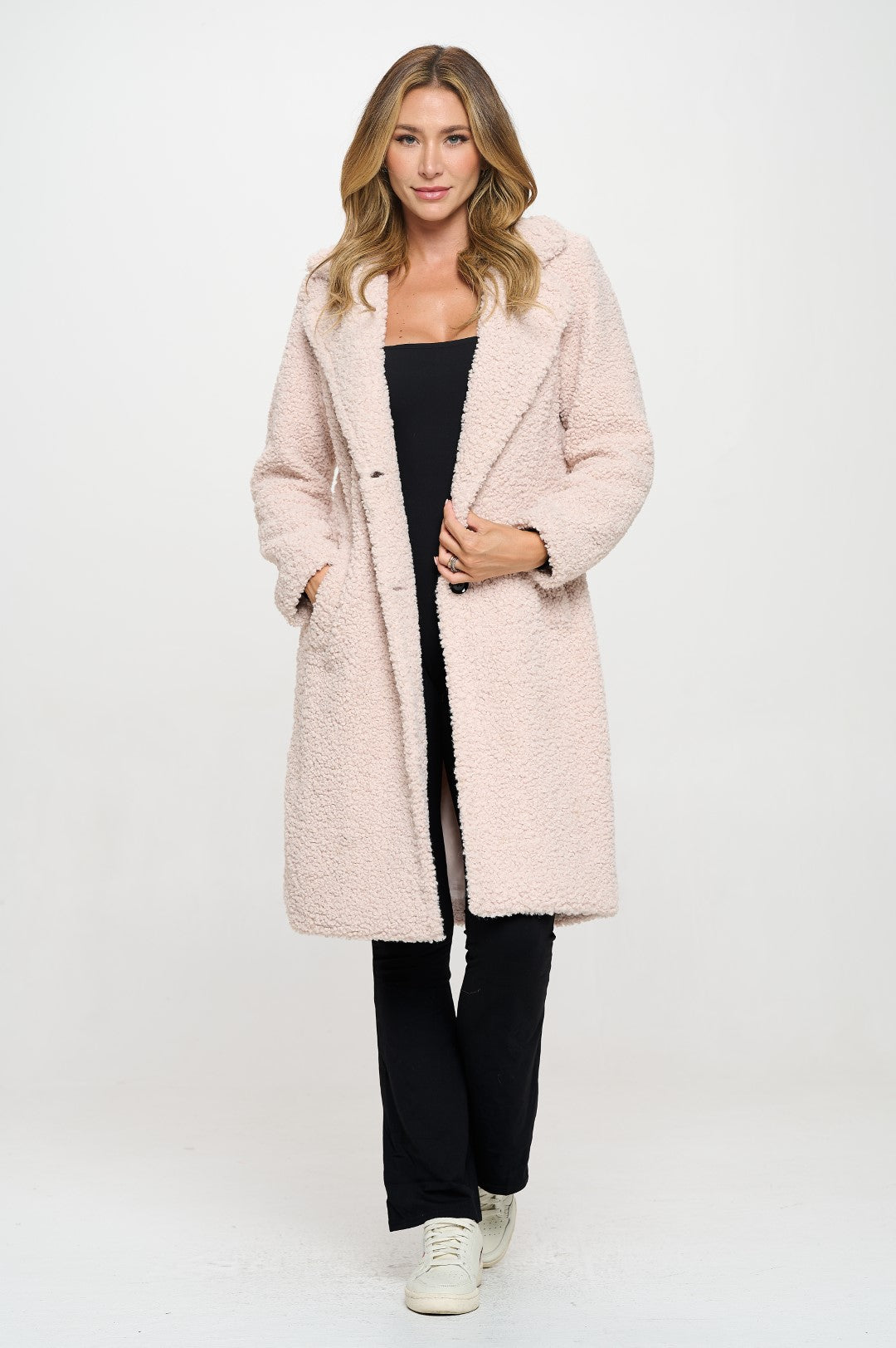 Cloud Comfort Vegan Teddy Coat