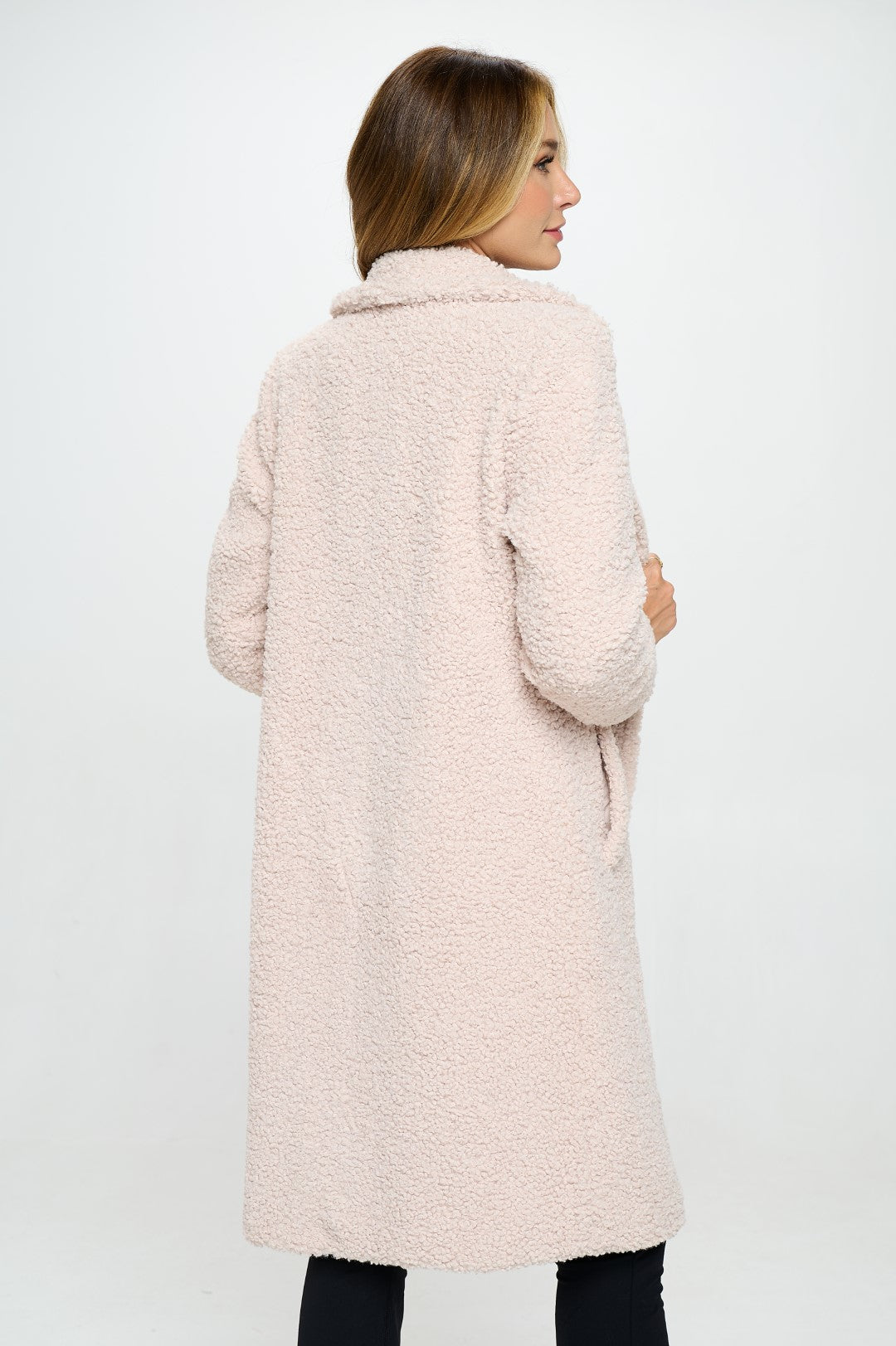 Cloud Comfort Vegan Teddy Coat