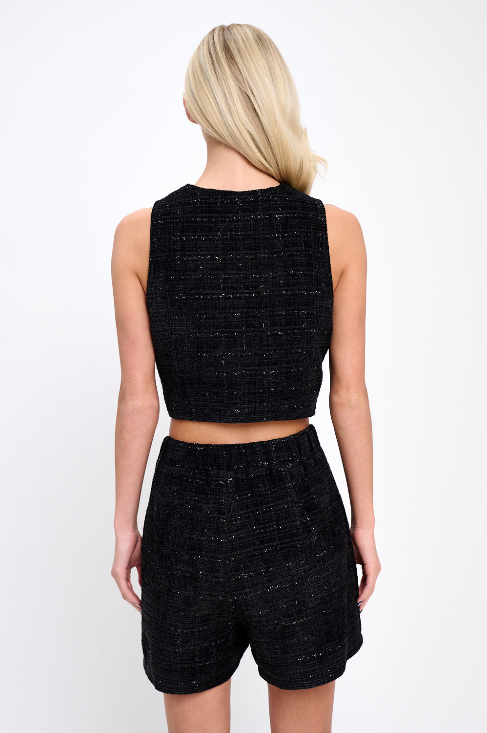 Ebony Glimmer Two-Piece Set