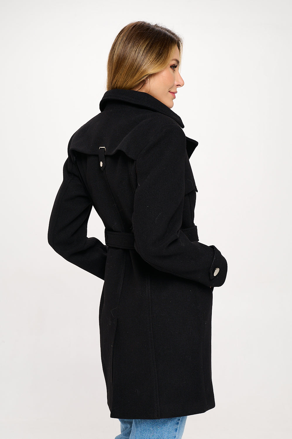 Heritage Horizon Vegan Wool Trench Coat