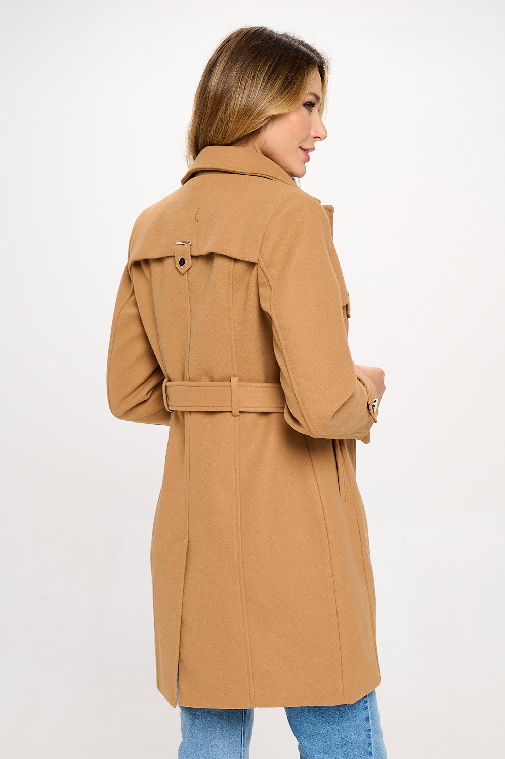 Heritage Horizon Vegan Wool Trench Coat