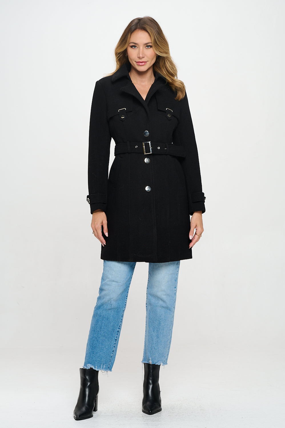 Heritage Horizon Vegan Wool Trench Coat
