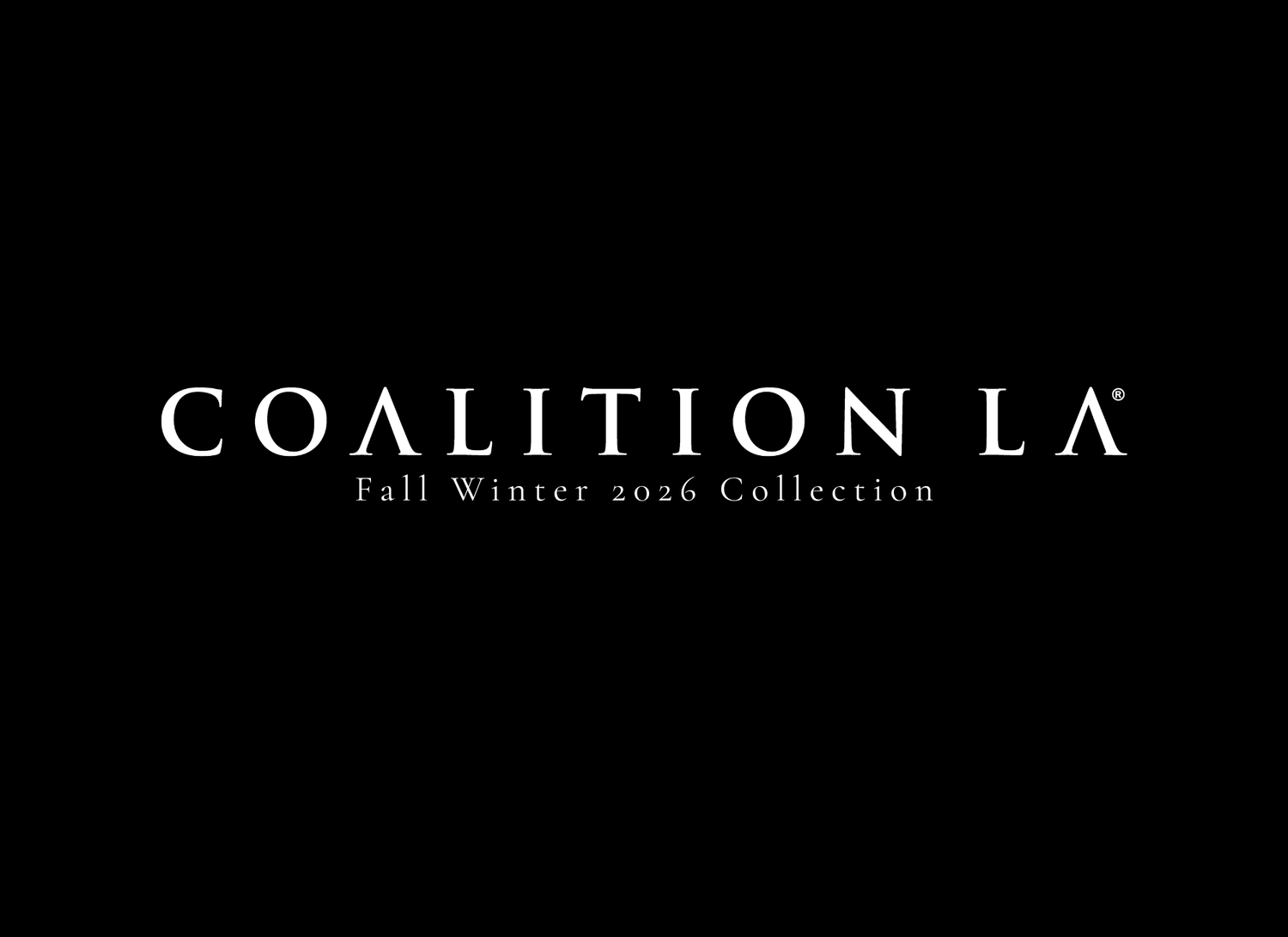 Fall Winter 2026 Collection