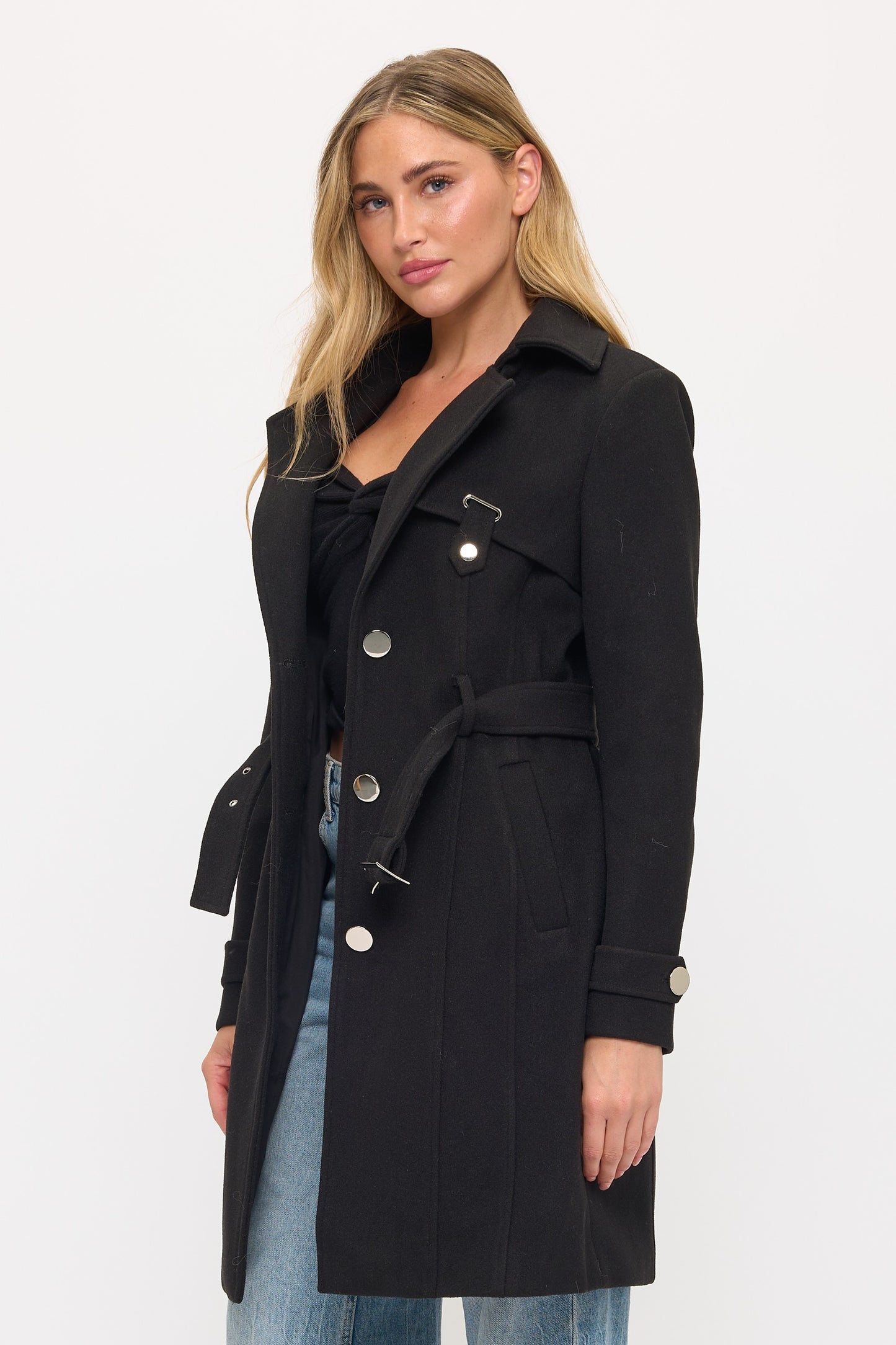 Heritage Horizon Vegan Wool Trench Coat