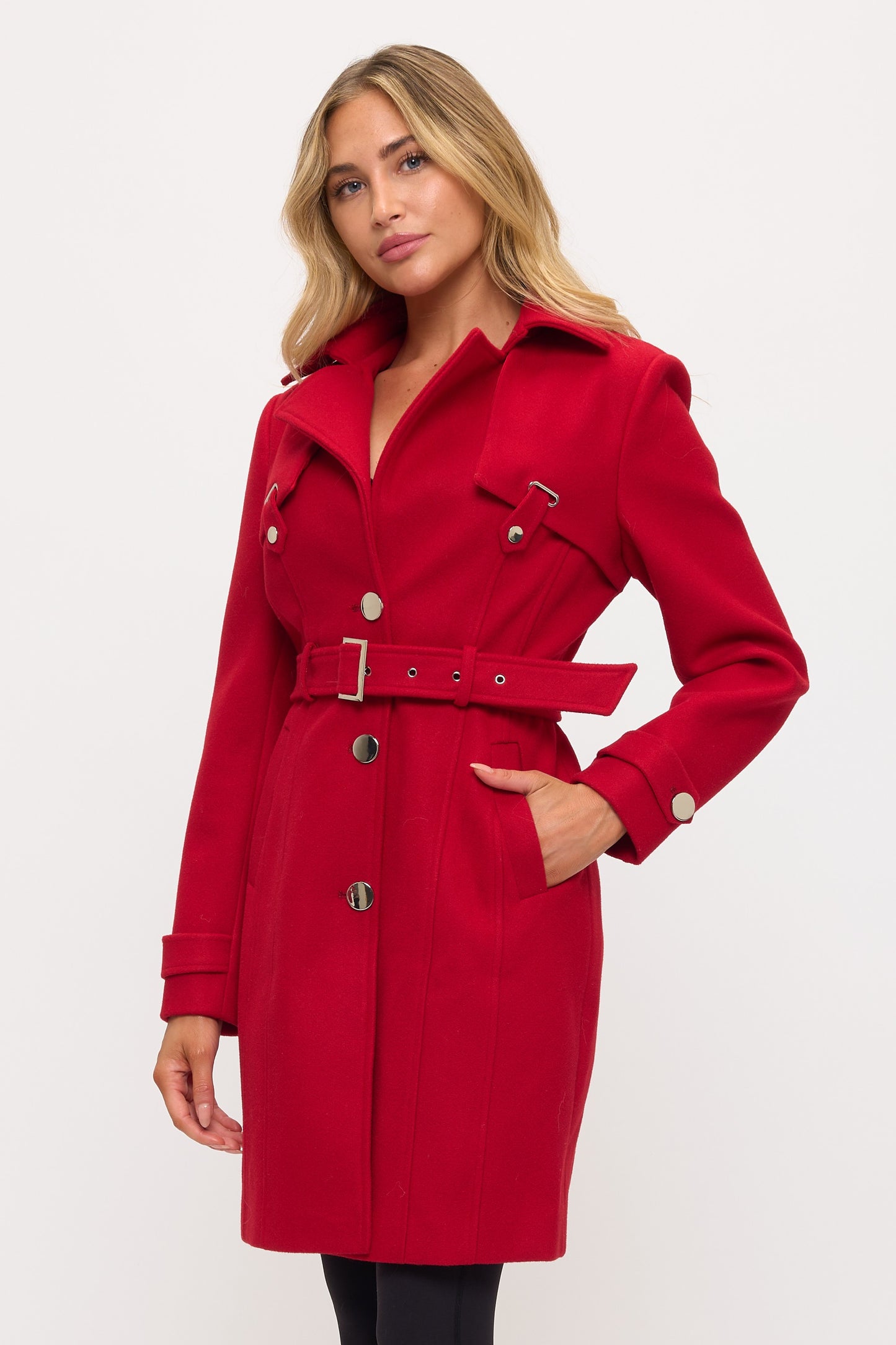 Heritage Horizon Vegan Wool Trench Coat