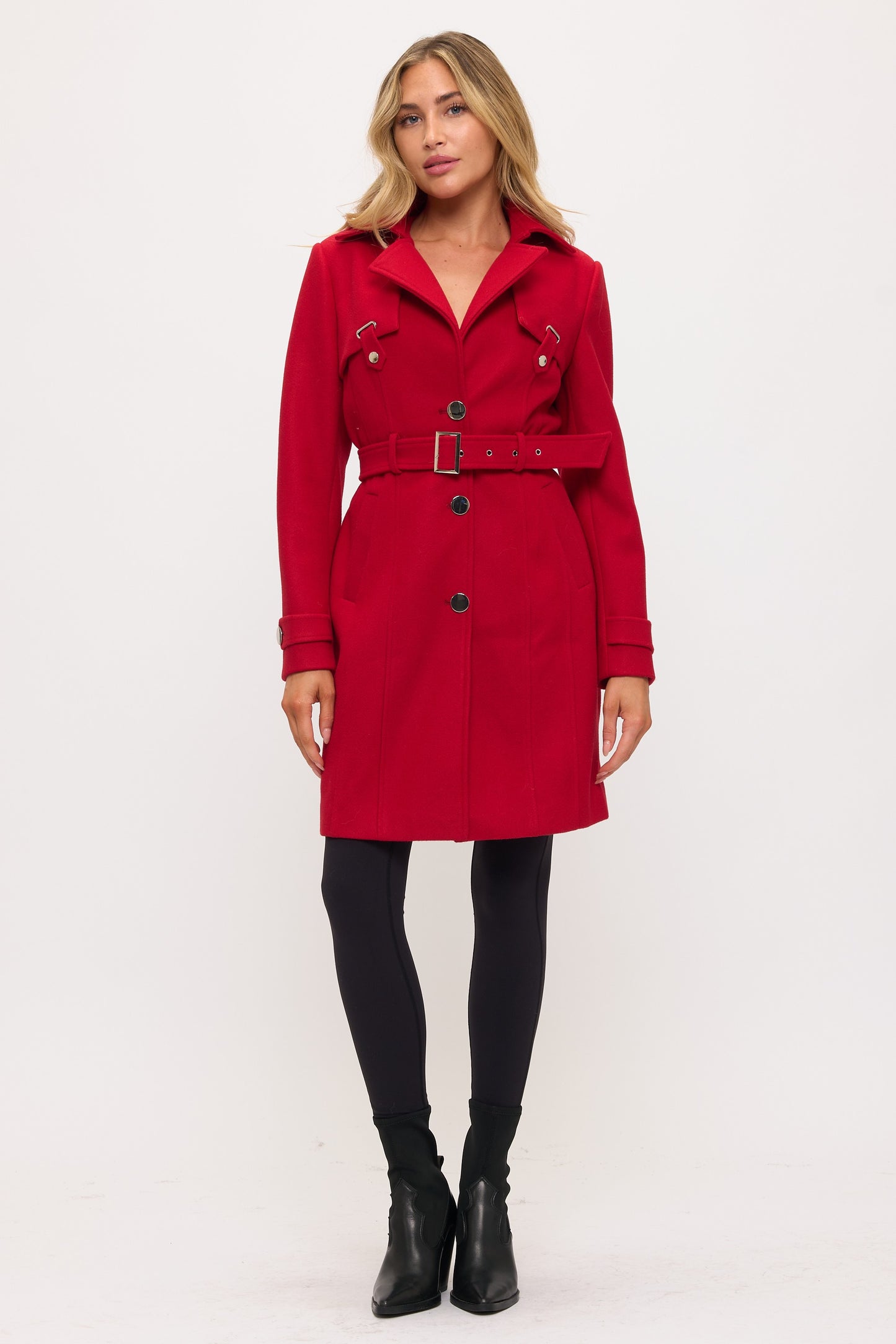 Heritage Horizon Vegan Wool Trench Coat
