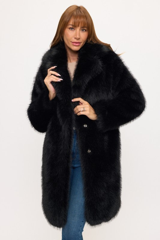 CLAFC0061: Palazzo Luxe Fox Fur Coat