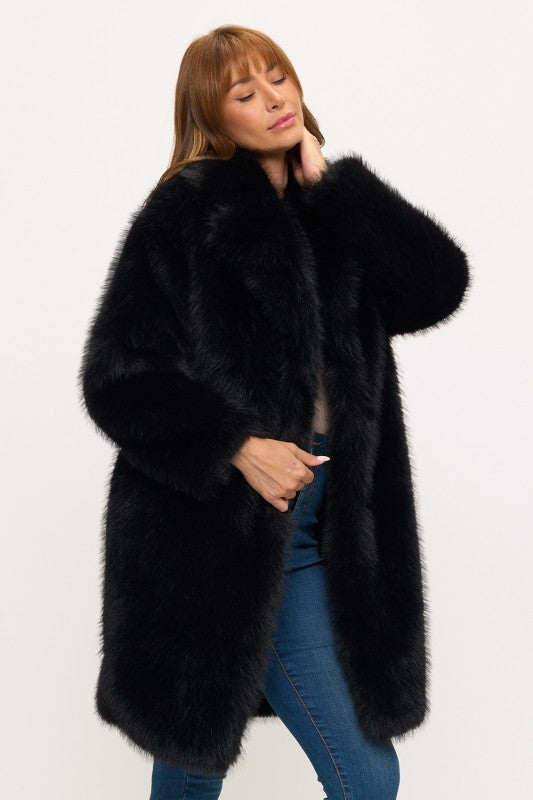 CLAFC0061: Palazzo Luxe Fox Fur Coat