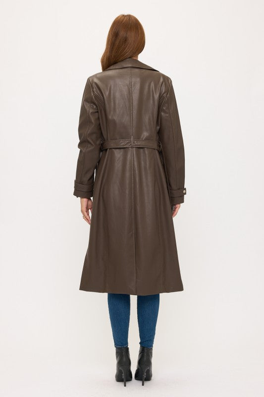 CLALC0100: Boardroom Leather Longline