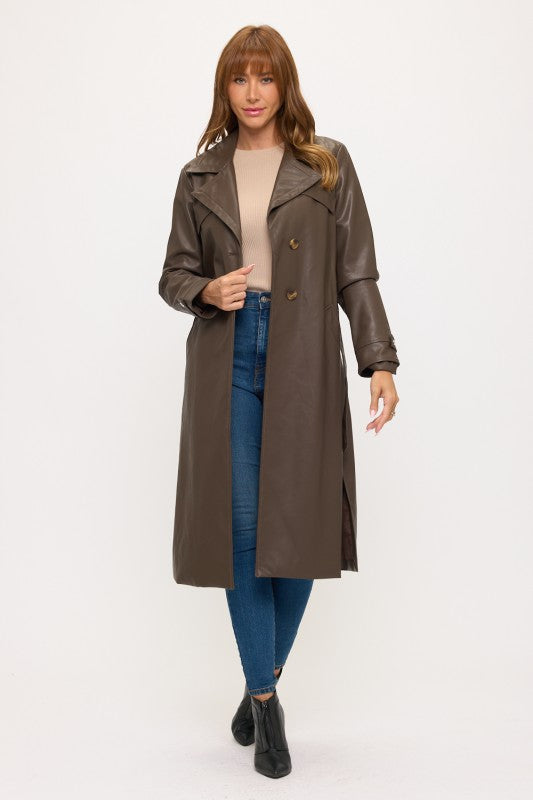 CLALC0100: Boardroom Leather Longline