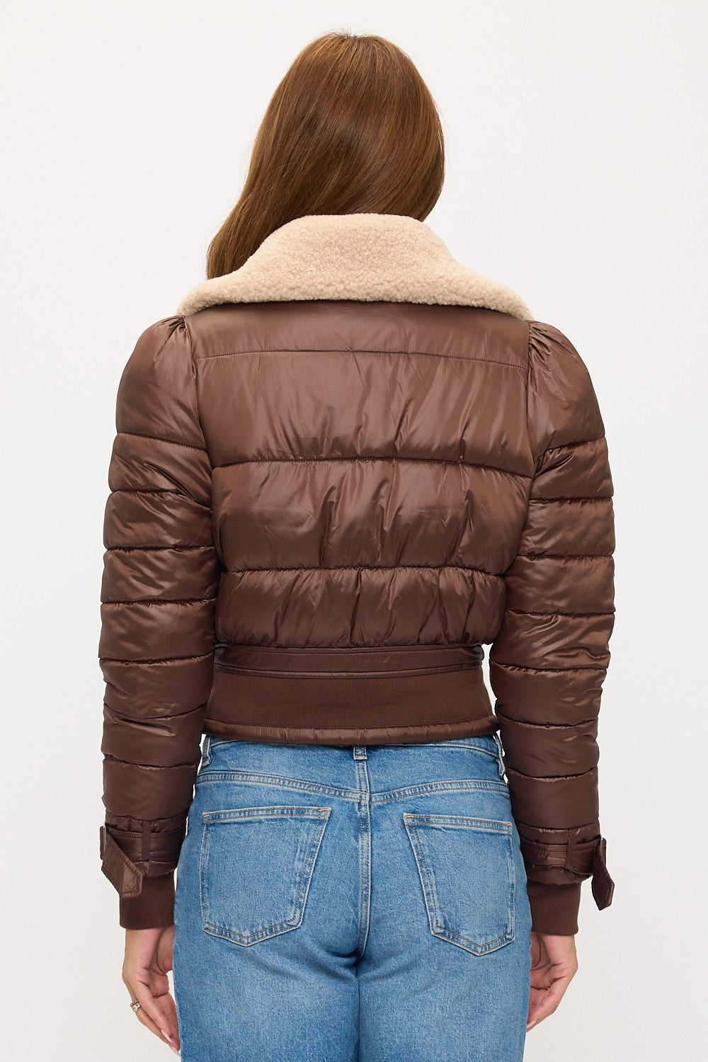 CLAPJ0080: Metro Puff Luxe Bomber