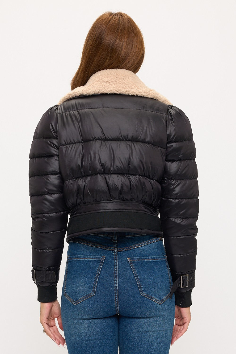 CLAPJ0080: Metro Puff Luxe Bomber