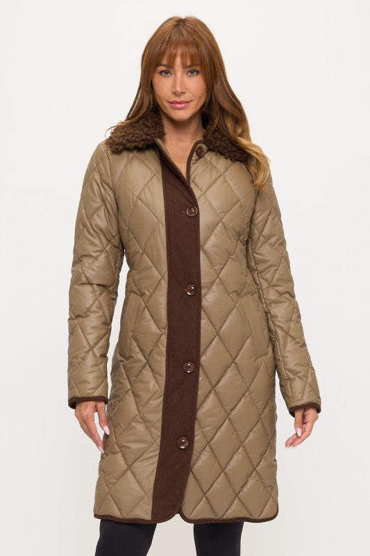 CLANP0020: Chelsea Diamond Luxe Coat