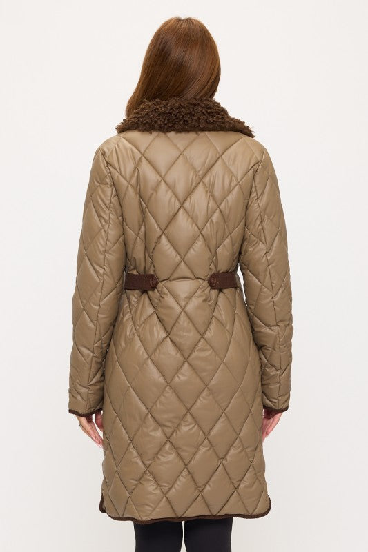 CLANP0020: Chelsea Diamond Luxe Coat
