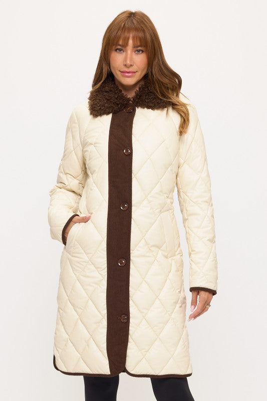 CLANP0020: Chelsea Diamond Luxe Coat