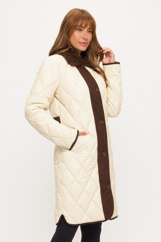 CLANP0020: Chelsea Diamond Luxe Coat