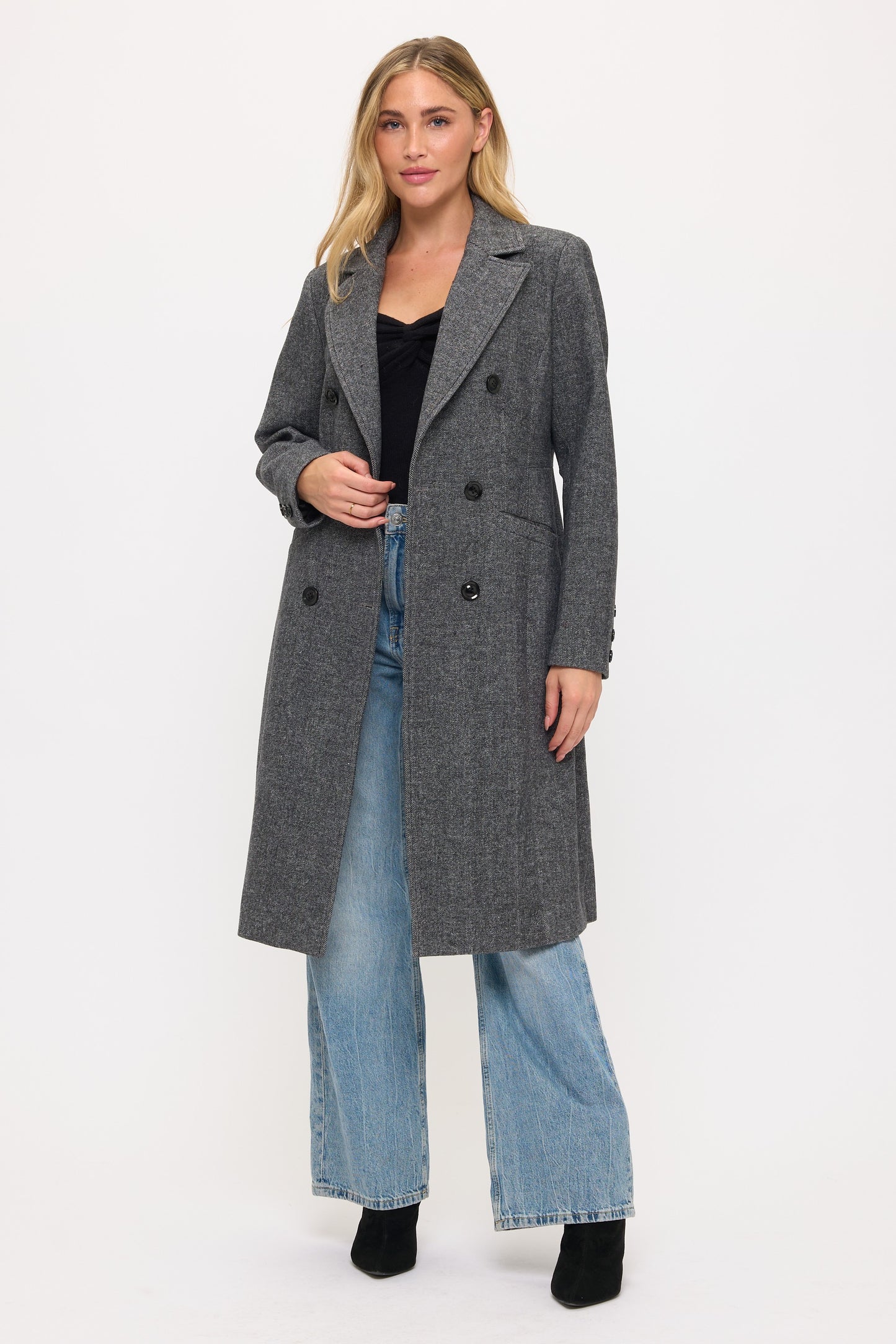 CLAWC0109: Brooklyn Oversized Twill Coat