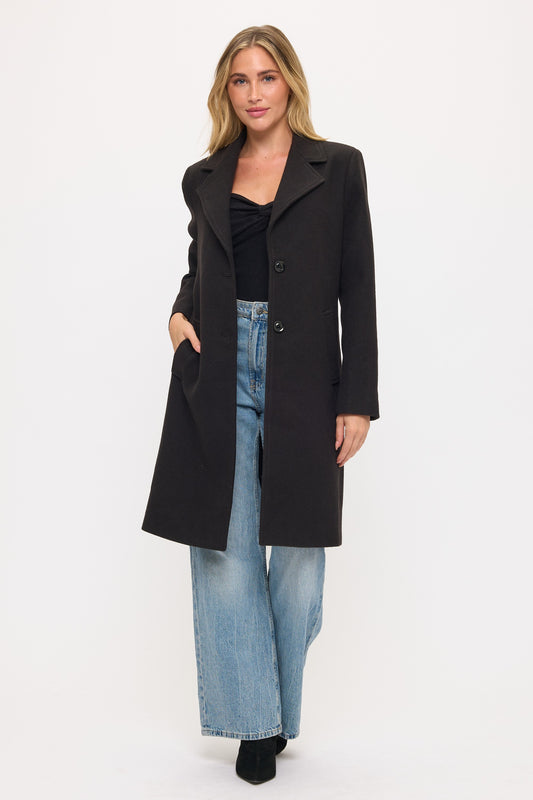CLAWC0109: Brooklyn Oversized Twill Coat