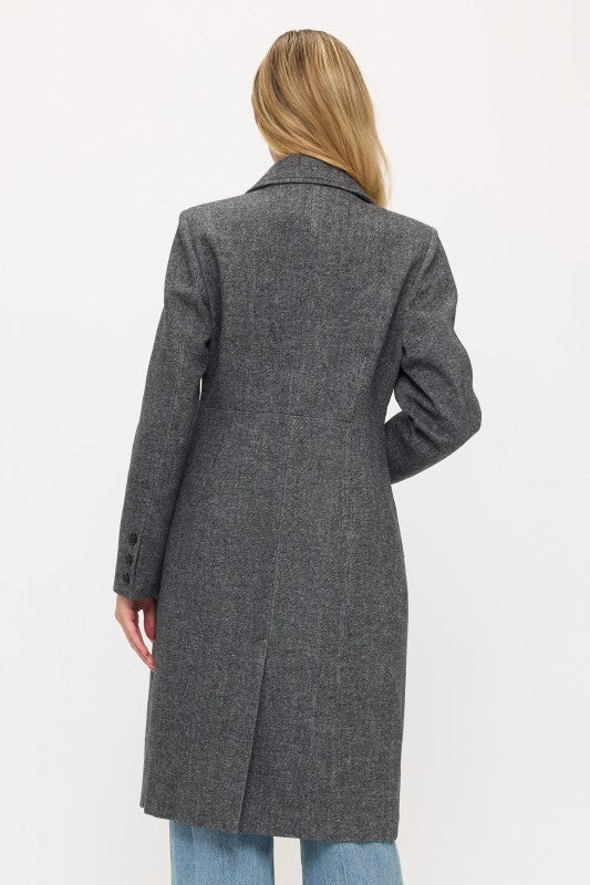 CLAWC0109: Brooklyn Oversized Twill Coat