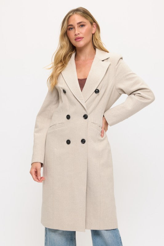 CLAWC0109: Brooklyn Oversized Twill Coat