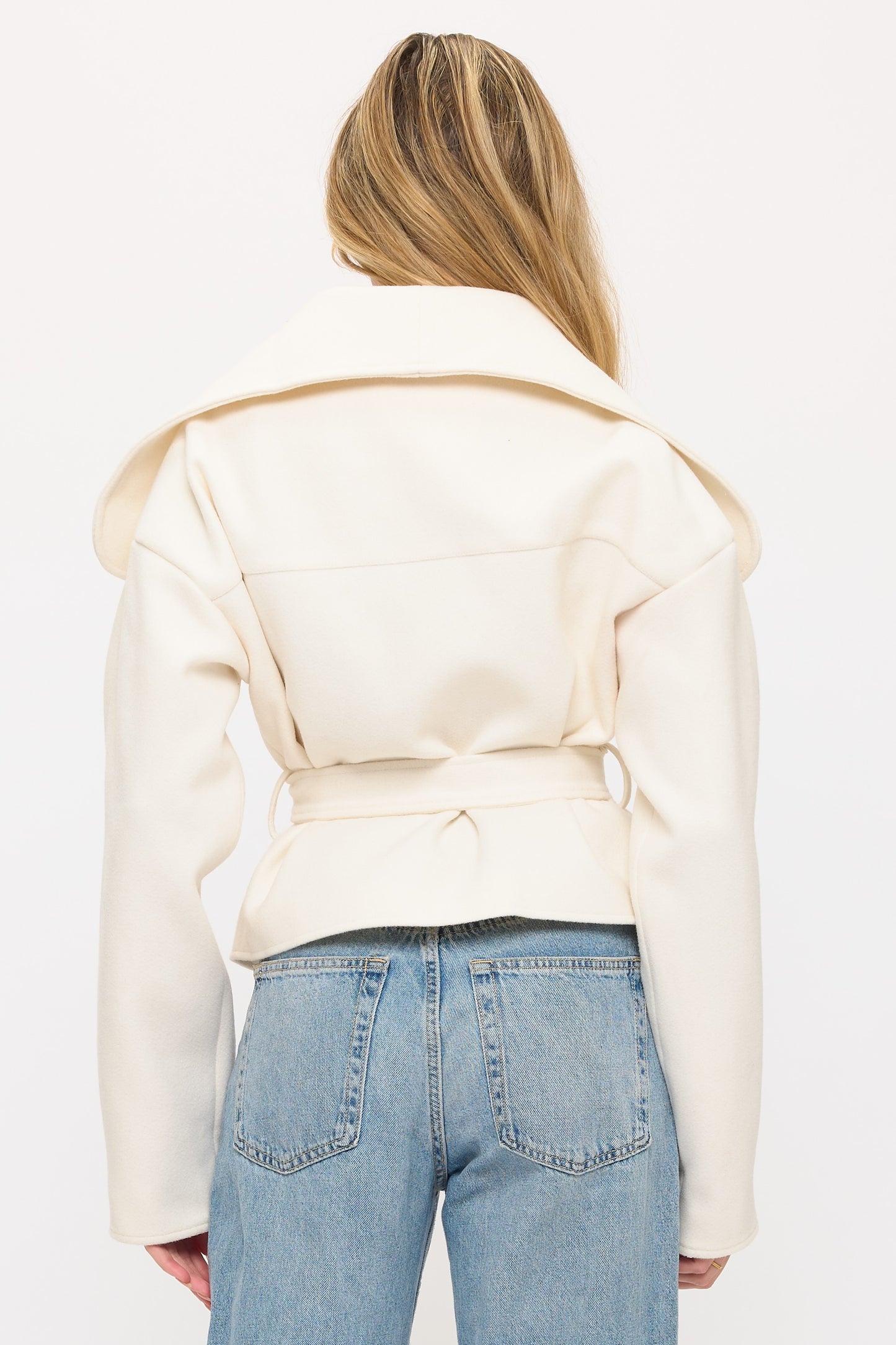 CLAWJ0104: Studio Modern Wrap Jacket