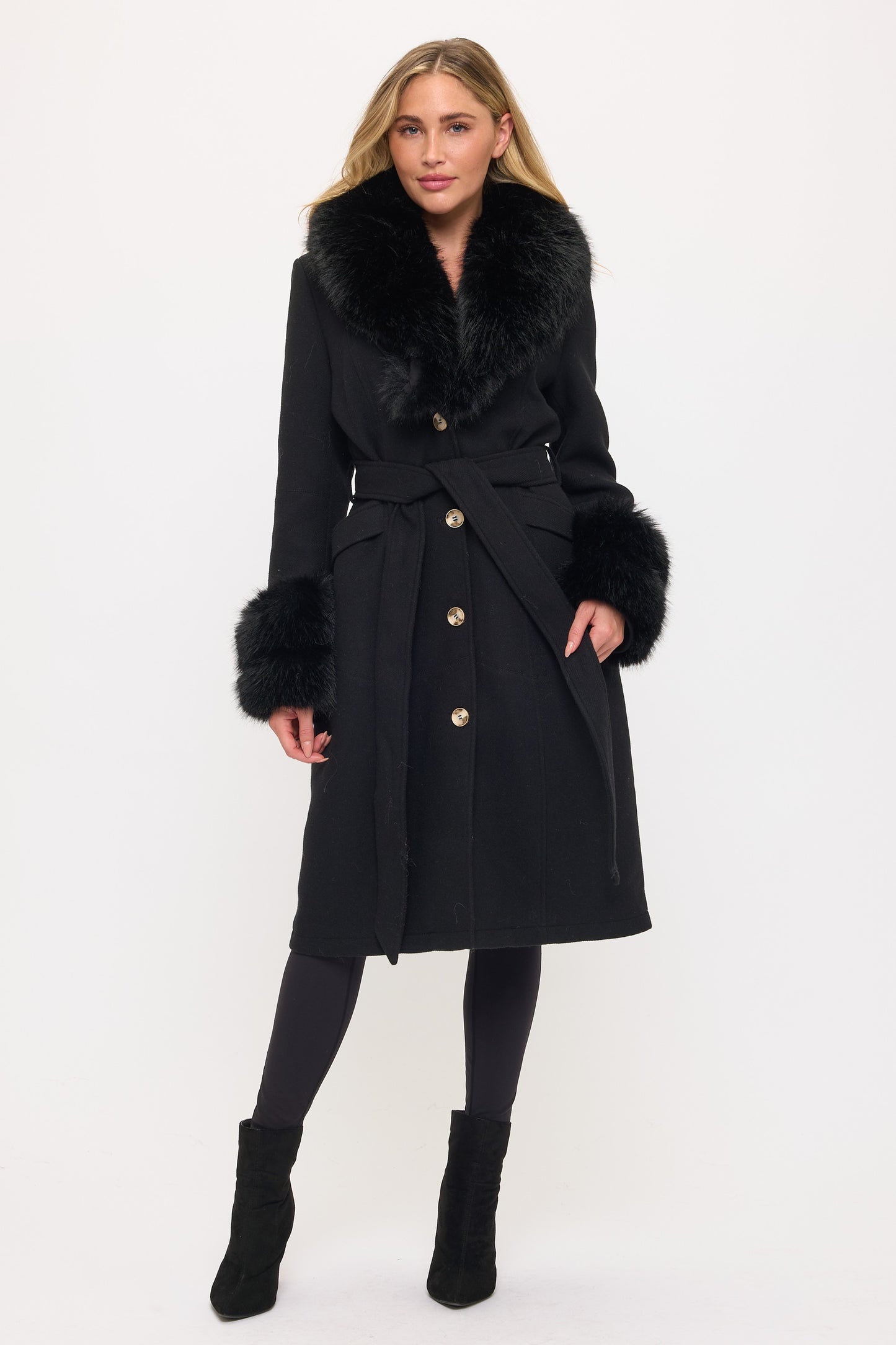 CLAWC0008: Imperial Luxe Maxi Fur Coat