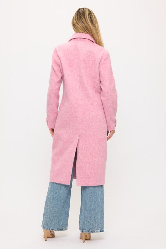 CLAWC0065: Cashmere Cloud Longline Coat