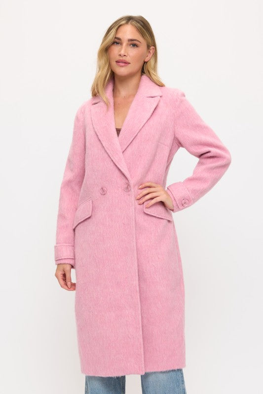 CLAWC0065: Cashmere Cloud Longline Coat