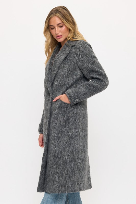 CLAWC0065: Cashmere Cloud Longline Coat