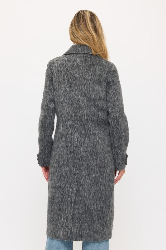 CLAWC0065: Cashmere Cloud Longline Coat