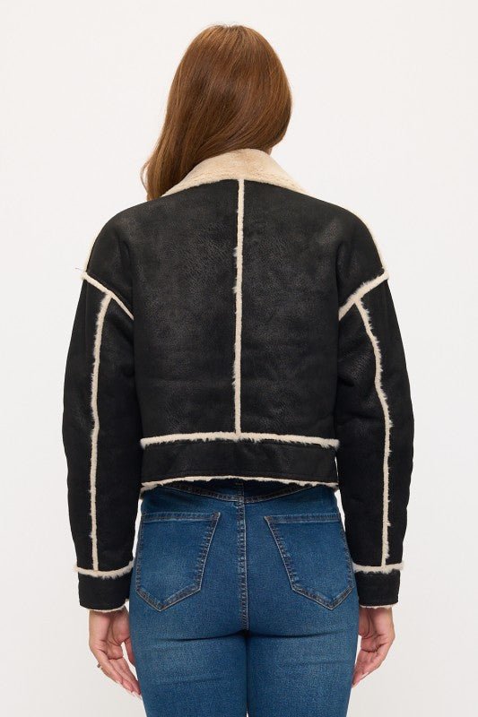 CLASJ0068: Aspen Ridge Sherpa Utility Jacket