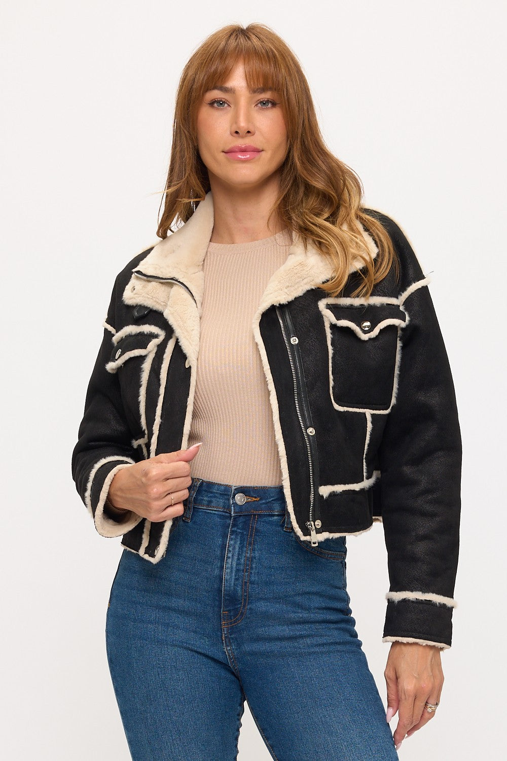 CLASJ0068: Aspen Ridge Sherpa Utility Jacket