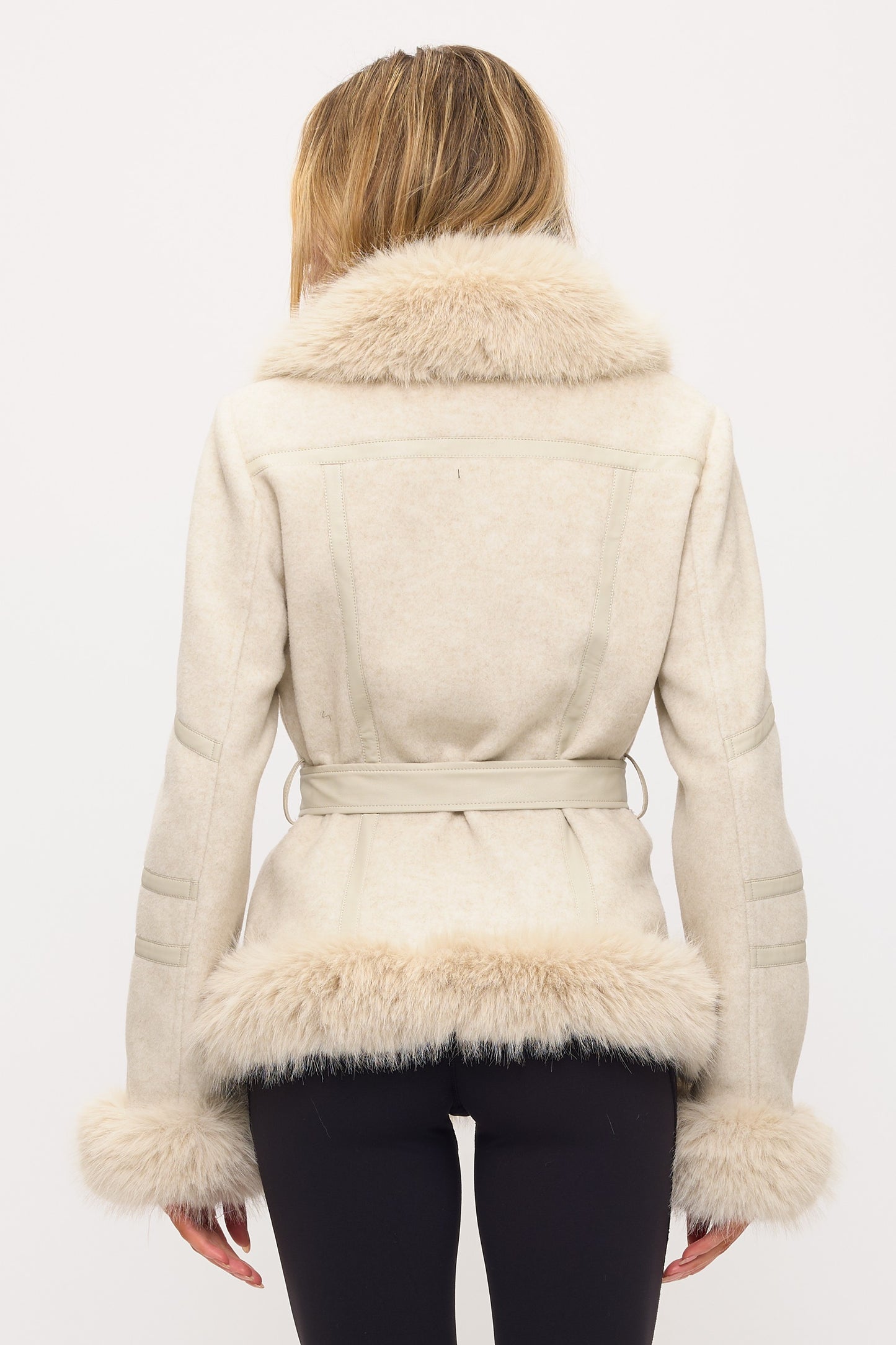 CLAWJ0147: Monaco Luxe Sherpa Coat