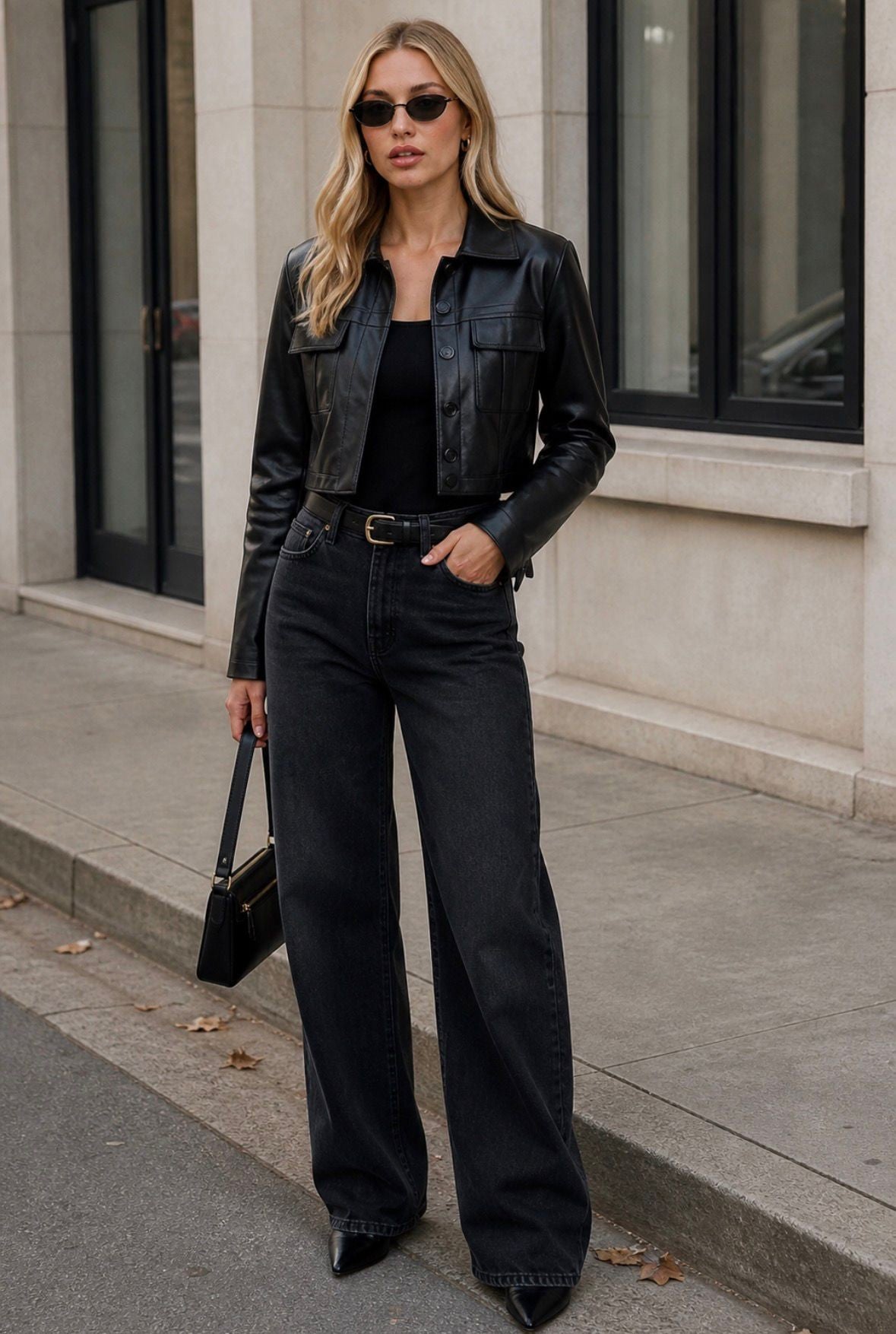 CLATJ0005: The Reese Cropped Utility Jacket