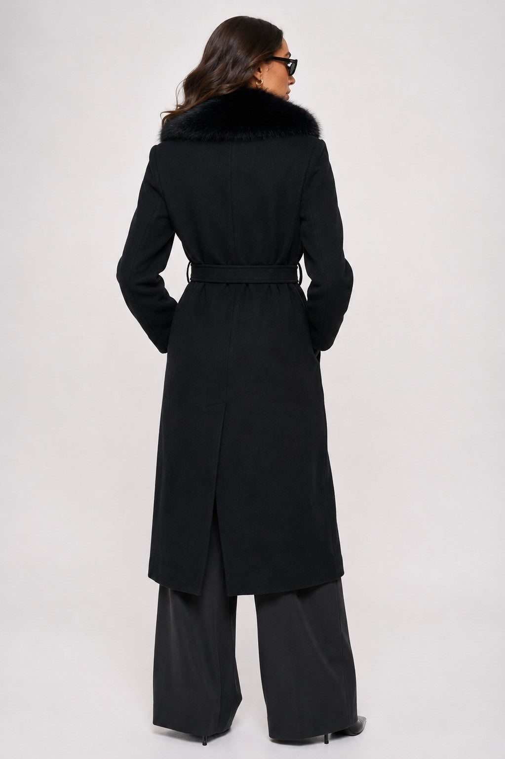 W454 - Monarch Fur-Collar Coat