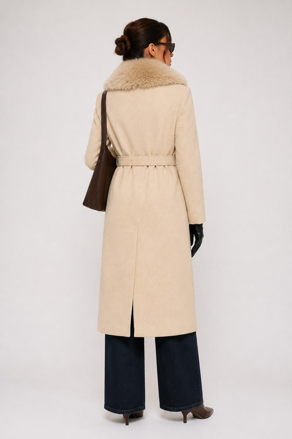W454 - Monarch Fur-Collar Coat