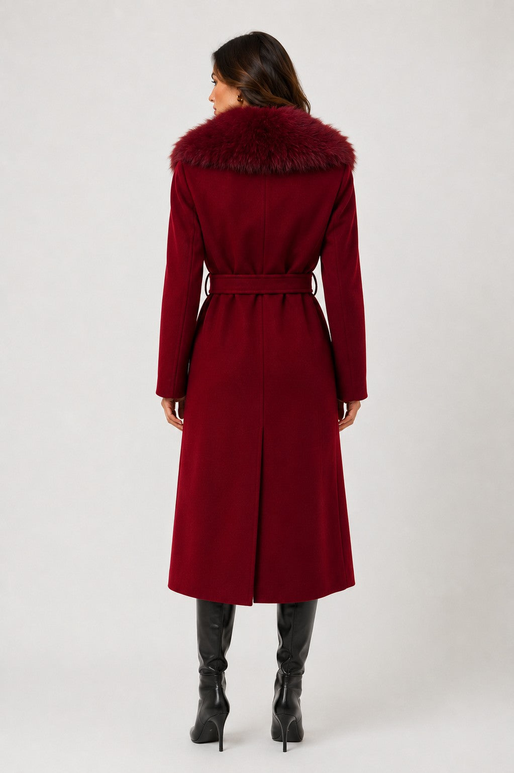 W454 - Monarch Fur-Collar Coat